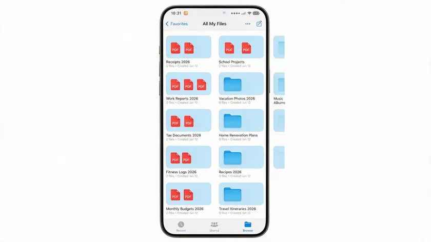 An iPhone showing a JPG receipt photo next to a laptop displaying how to convert JPG to PDF on iPhone.