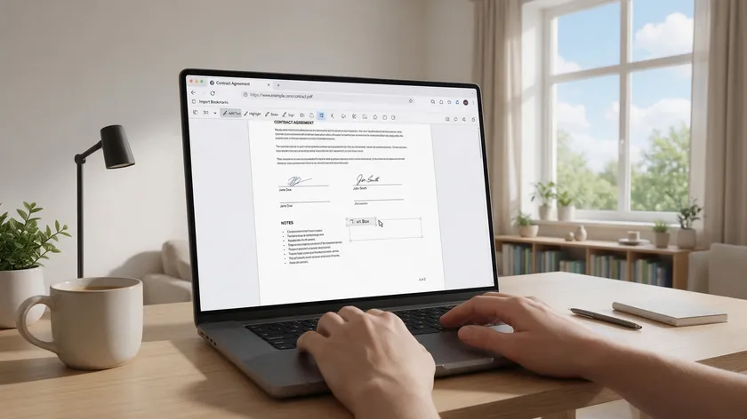 How to add text to a PDF using the Add Text tool on a contract document in the online editor.